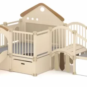 TODDLER SLIDER SET C L256xW195xH123cm Plywood with birch wood grain;Acrylic,Plastic
