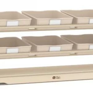 SNUGGLEE 3 LAYERS RACK L94xW32xH59cm 15mm Plywood with birch wood grain
