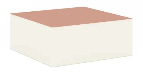 TODDLER SQUARE PLATFORM L60xW60xH30cm PU and Foam