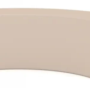 ARC BACKREST.BROWN L84xW31xH30cm PU and Foam