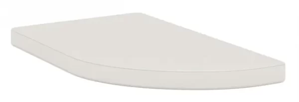 1/4 OVAL SEAT KIT.LIGHT GREEN L100xW60xH7.5cm PU and Foam