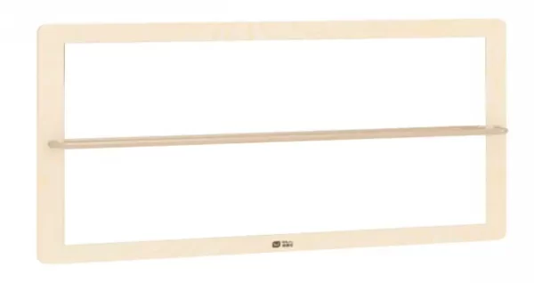 MIRROR WITH ARMREST L120xW75cm Acrylic,Plywood with birch wood grain