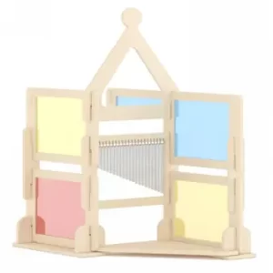 SENSORY COMBINATION SET(11 PARTS) L92xW57.5xH120cm Plywood with brich grain melamine paper, Iron