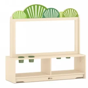 TODDLER DRAWING RACK L91.4xW30xH108cm Plywood with birch wood grain