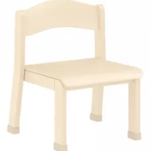 LINEA STACKED CHAIR L36xW34xH49cm（Seat height:25cm） Plywood with birch wood grain melamine paper