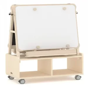 TODDLER EASEL L79xW55xH104.5cm（with wheels） Plywood with birch wood grain