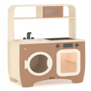 TODDLER MULTIFUNCTIONAL KITCHEN L72xW38.5xH89cm Plywood with birch wood grain