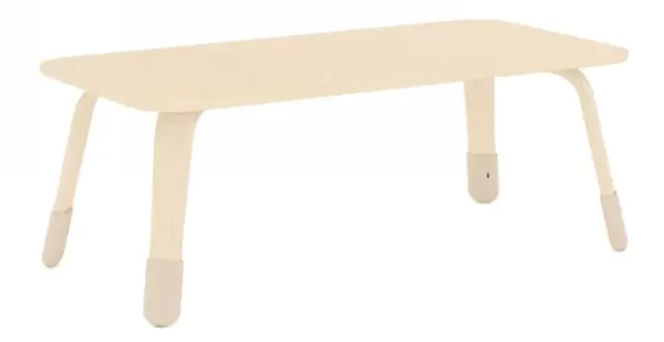 LINEA RECTANGULAR TABLE L120xW60xH49/52/55cm adjustable 25mm Plywood with birch wood grain melamine paper