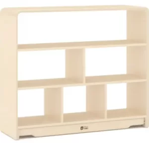 LINEA 6 CUBBY CABINET L91.4xW30xH80cm 15mm Plywood with birch wood grain melamine paper