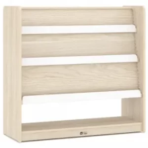 LUMIN GEOMETRIC BOOKCASE.B L90xW33xH100cm Plywood with Ash wood grain melamine paper