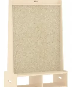 SCREEN CABINET B L71xW35xH143cm（with wheels） Plywood with brich grain melamine paper