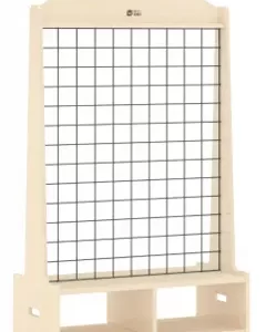 SCREEN CABINET C L71xW35xH143cm（with wheels） Plywood with brich grain melamine paper