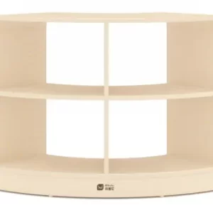 LINEA SECTORIAL RACK L84.5xW38.5xH59cm 15mm Plywood with birch wood grain melamine paper