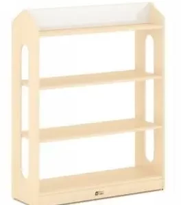 3 LAYERS RACK SET L80xW30xH103.5cm Plywood with brich grain melamine paper