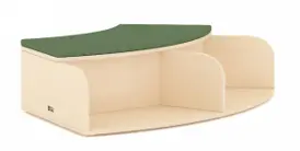 SEATING CABINET A L119xW68xH33cm (include cushion) Plywood birch wood grain melamine paper