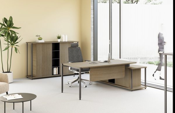 MESAS FLEX MANAGER TABLE ROBLE MEDIDA:W2100*D1800*H746
