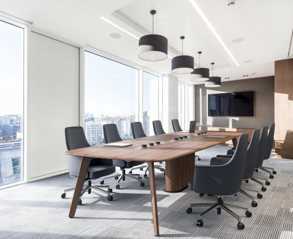 MESAS CAPRI MEETING TABLE ROBLE MEDIDA:W4200*D1400*H750mm
