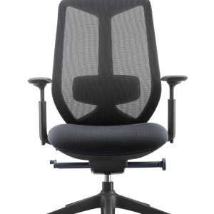 SILLAS TITAN MID BACK BLACK FRAME MEDIDA: