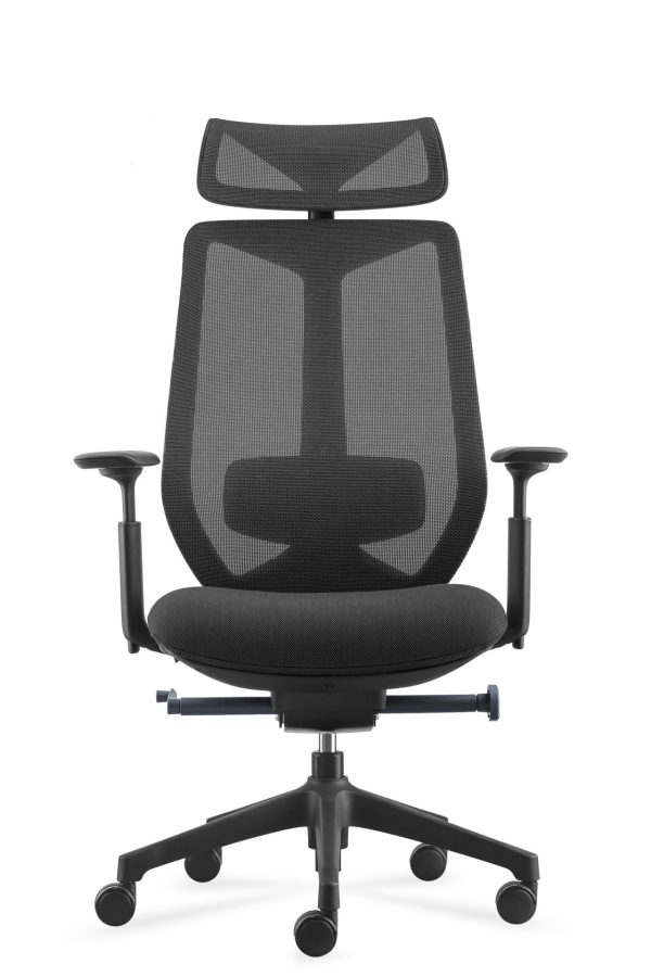 SILLAS TITAN HIGH BACK BLACK FRAME MEDIDA: