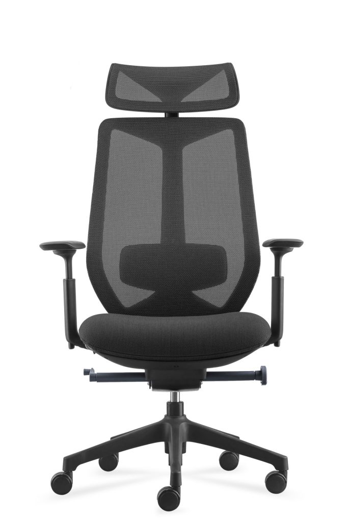 SILLAS TITAN HIGH BACK BLACK FRAME MEDIDA: