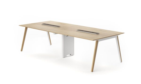 MESAS DUAL MEETING TABLE WALNUT MEDIDA:W3200x D1200 x H745