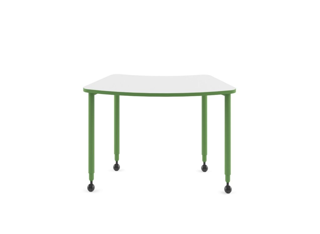 MESAS Mesa Mobinova modelo FLEX, versión TRAINING TABLE, acabado . Medidas: W1110x D560 x H750 · 272-1FT1-GR