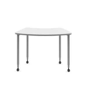 MESAS Mesa Mobinova modelo FLEX, versión TRAINING TABLE, acabado . Medidas: W1110x D560 x H750 · 272-1FT1-GY