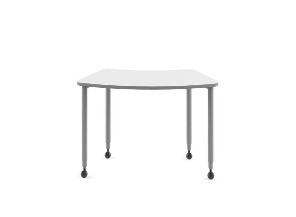 MESAS Mesa Mobinova modelo FLEX, versión TRAINING TABLE, acabado . Medidas: W1110x D560 x H750 · 272-1FT1-GY