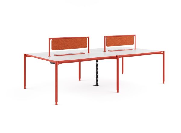MESAS Mesa Mobinova modelo FLEX, versión WORKSTATIONS, acabado . Medidas: W1500*D1400*H745 · 272-1FW1-WO